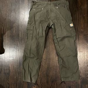Carhartt WIP Green Cargo Pant / Aviation Pant